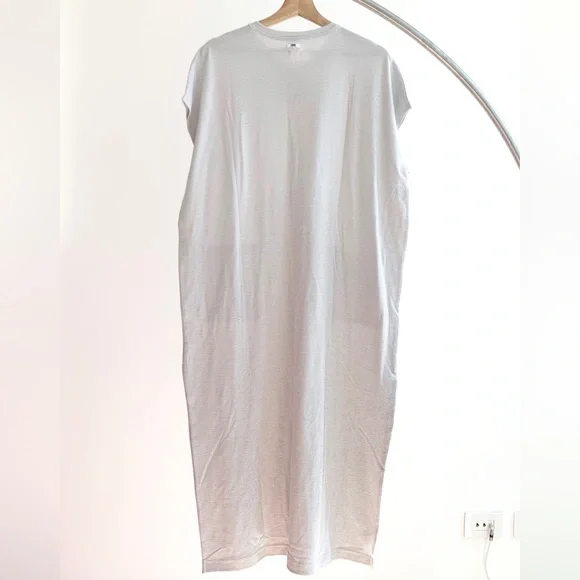 lunya Cooldown Pima Cotton Midi Dress / nightgown - Picture 6 of 7